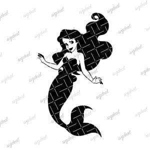 Mermaid Silhouette Svg