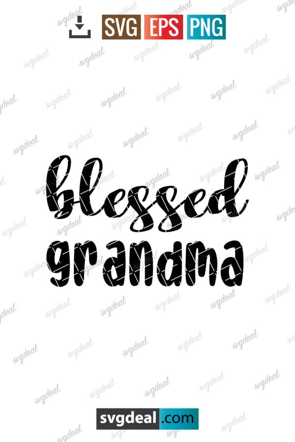 Blessed Grandma Svg
