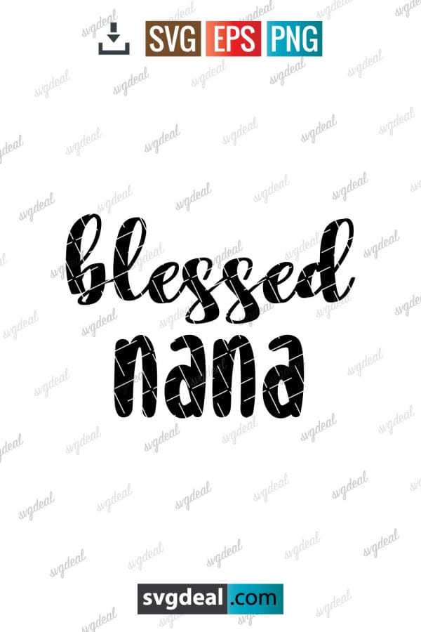Blessed Nana Svg