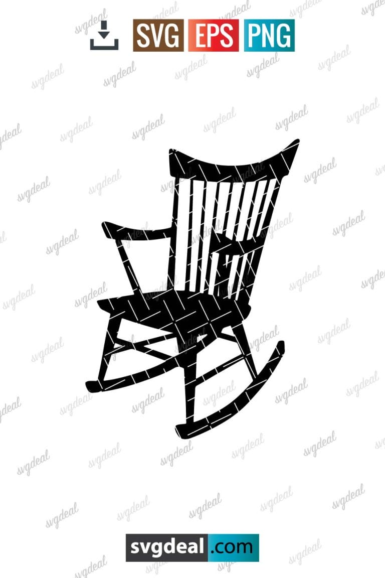 Free Rocking Chair Svg - SVGDeal.com