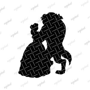 Beauty And The Beast Silhouette