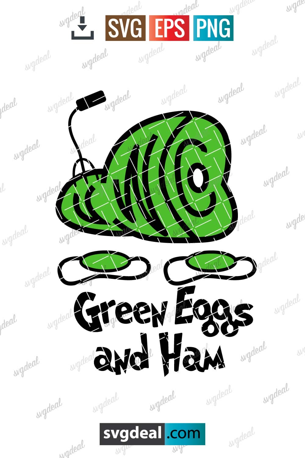 Green Eggs And Ham Svg