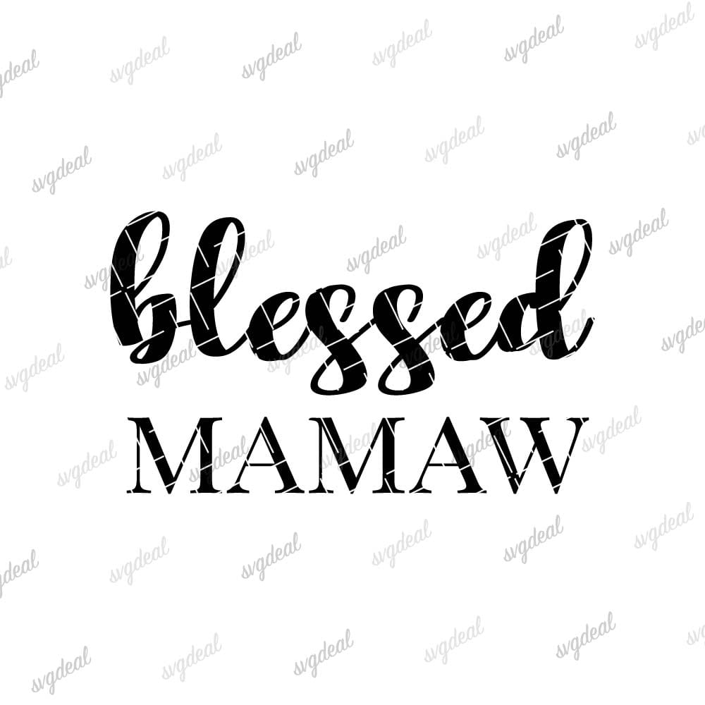 Blessed Mamaw Svg