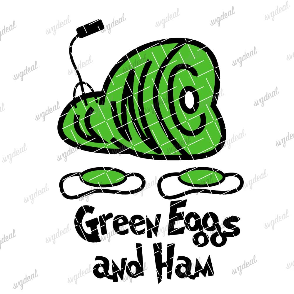 Green Eggs And Ham Svg