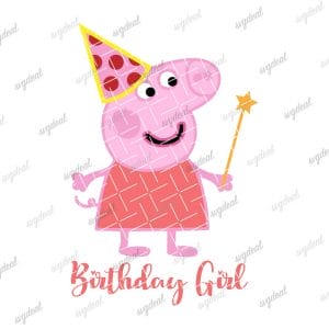 Peppa Pig Svg Birthday