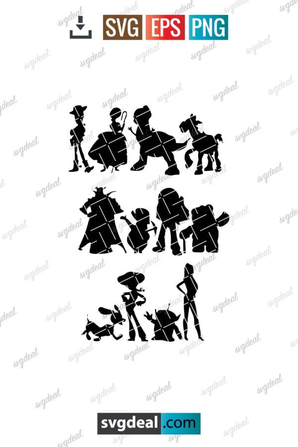 Toy Story Silhouette