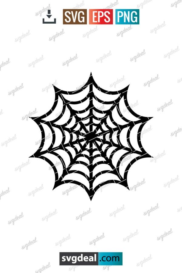 Spider Web Silhouette
