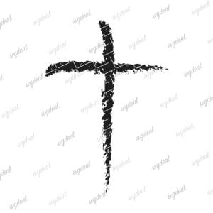 Distressed Cross Svg