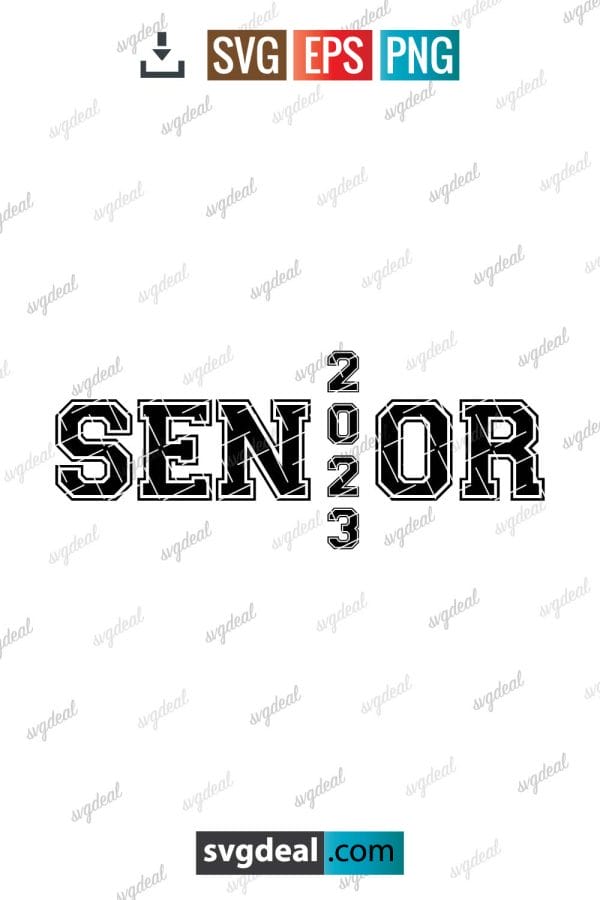 Senior 2023 Svg Free