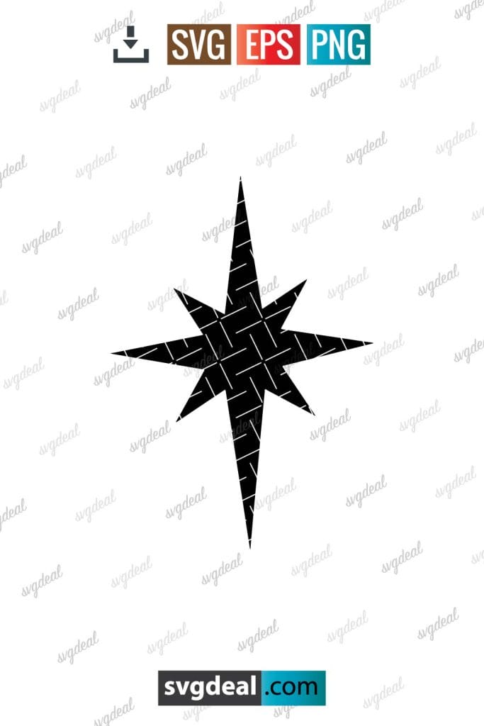 Free North Star Svg - SVGDeal.com