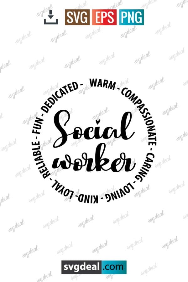 Social Worker Svg