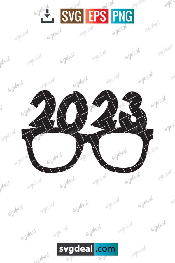 2023 Glasses Svg