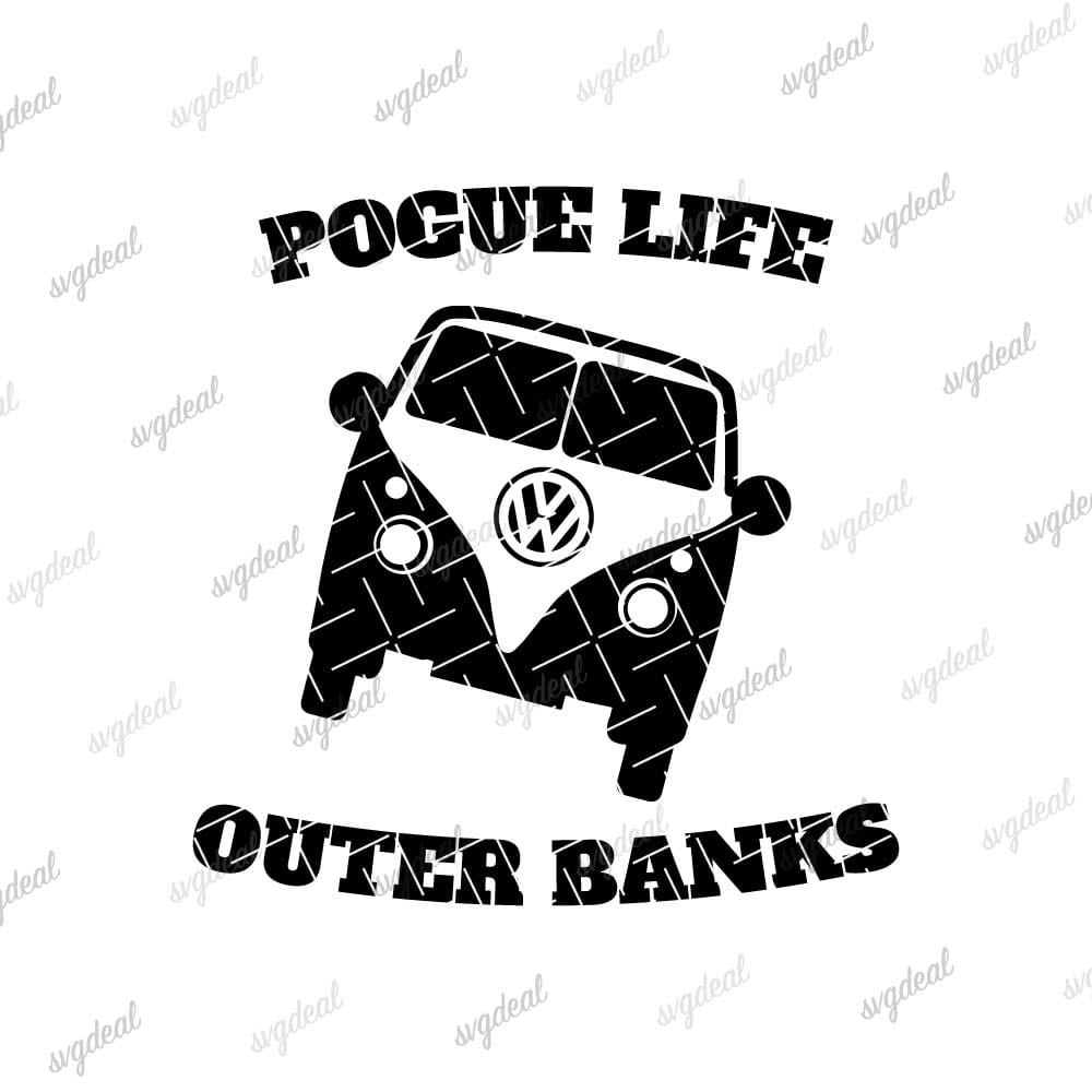 Pogue Life Outer Banks Svg