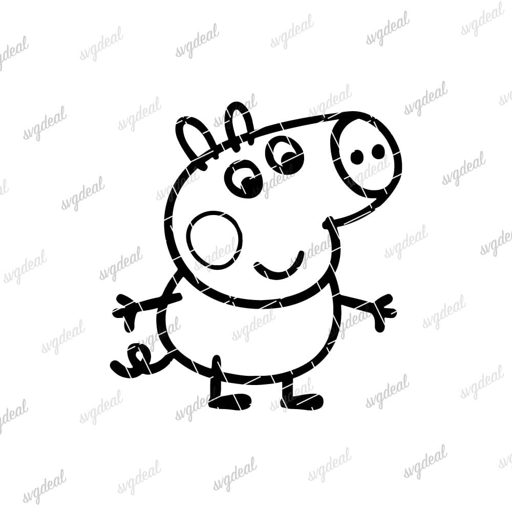 Peppa Pig George Svg