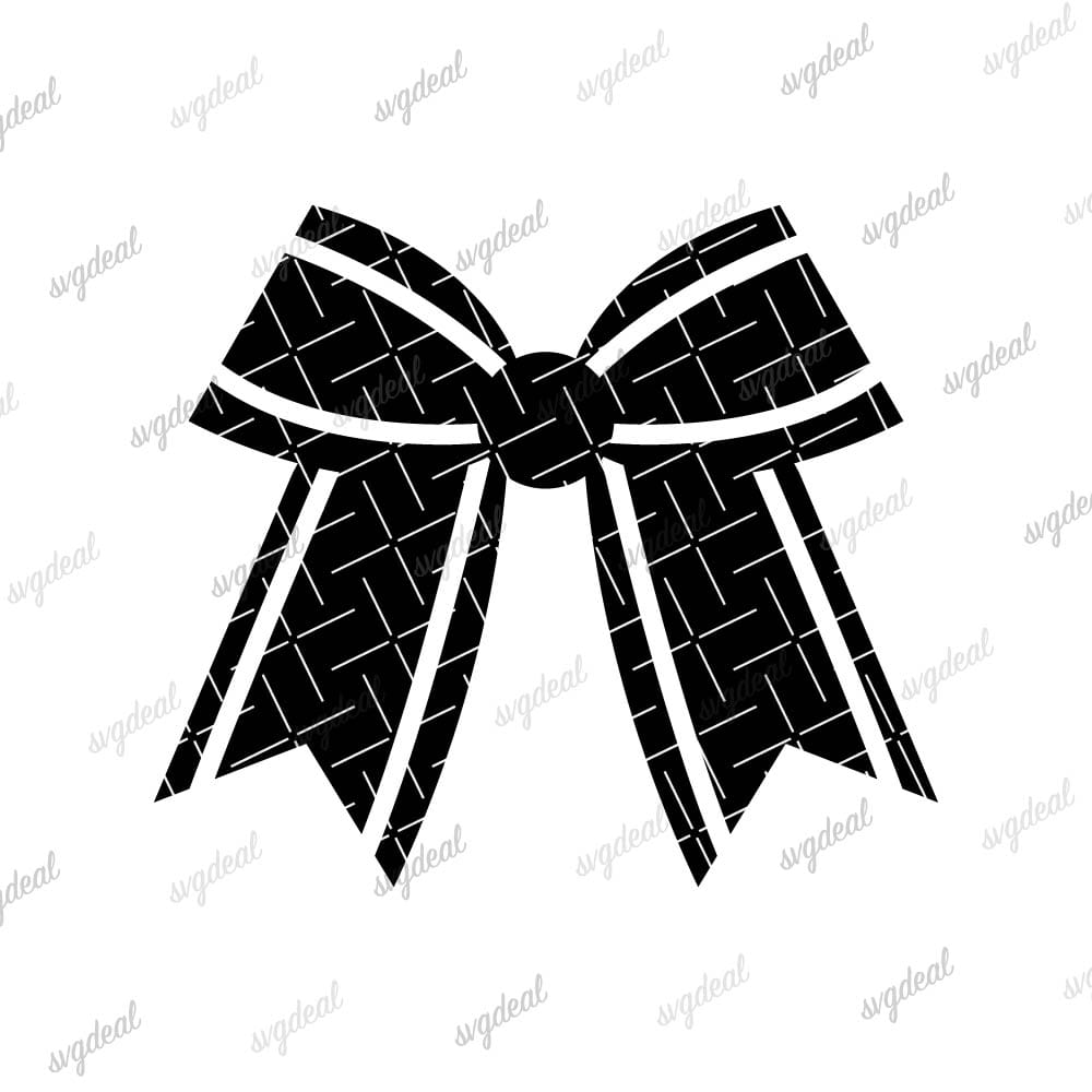 Cheer Bow Svg