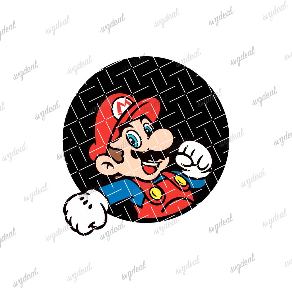 Mario Bros Svg