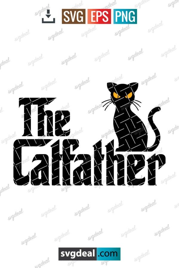 The Catfather Svg