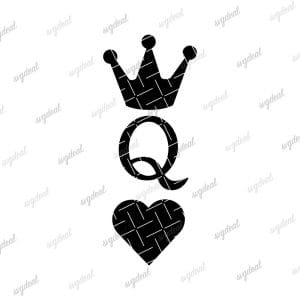 Queen Of Hearts Svg