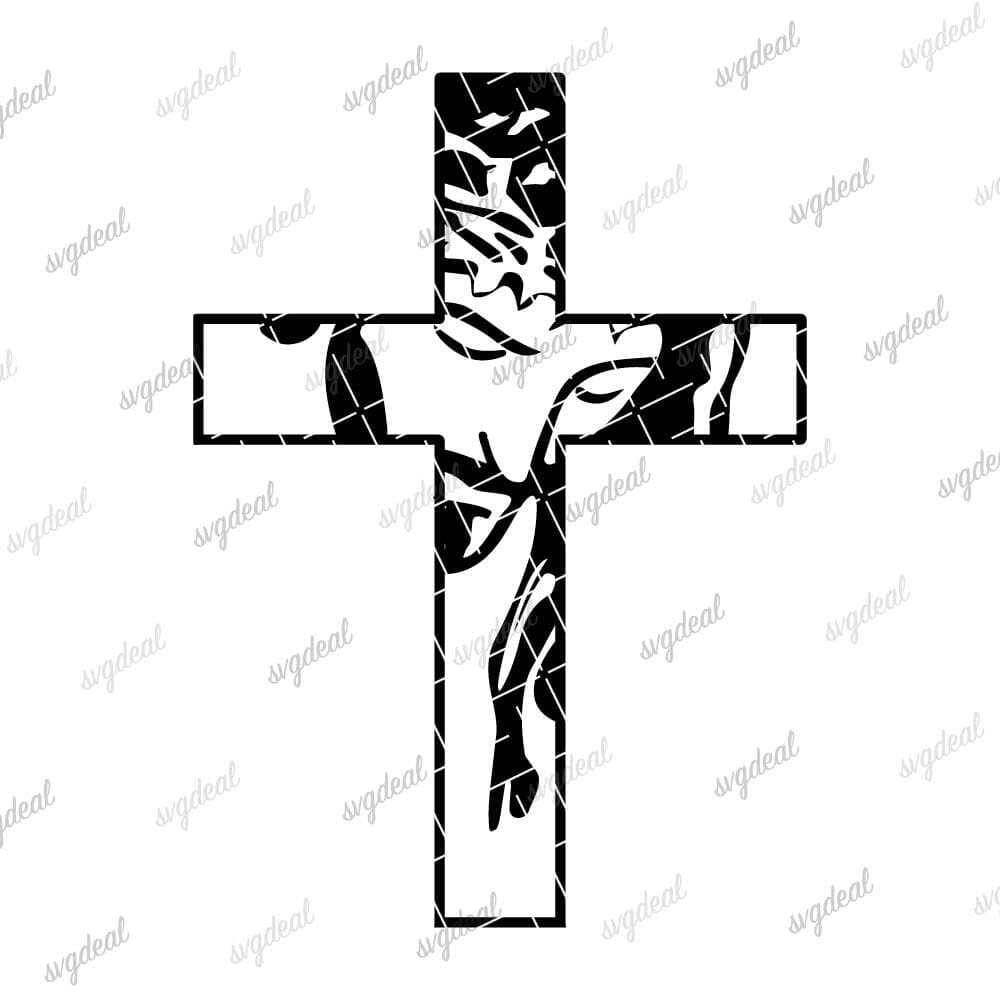 Jesus Cross Svg