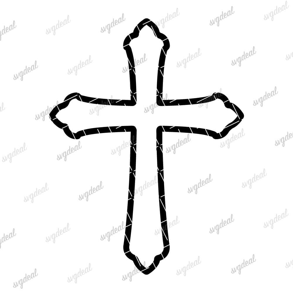 Fancy Cross Svg