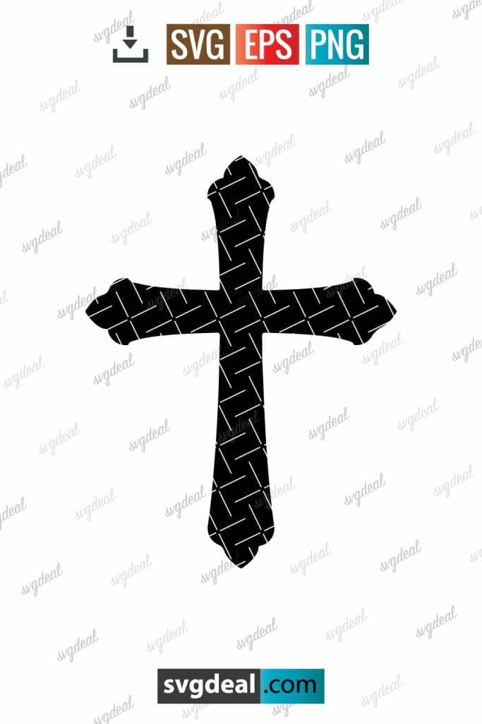 Free Baptism Cross Svg - SVGDeal.com