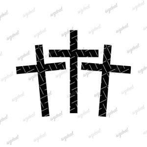 3 Crosses Svg