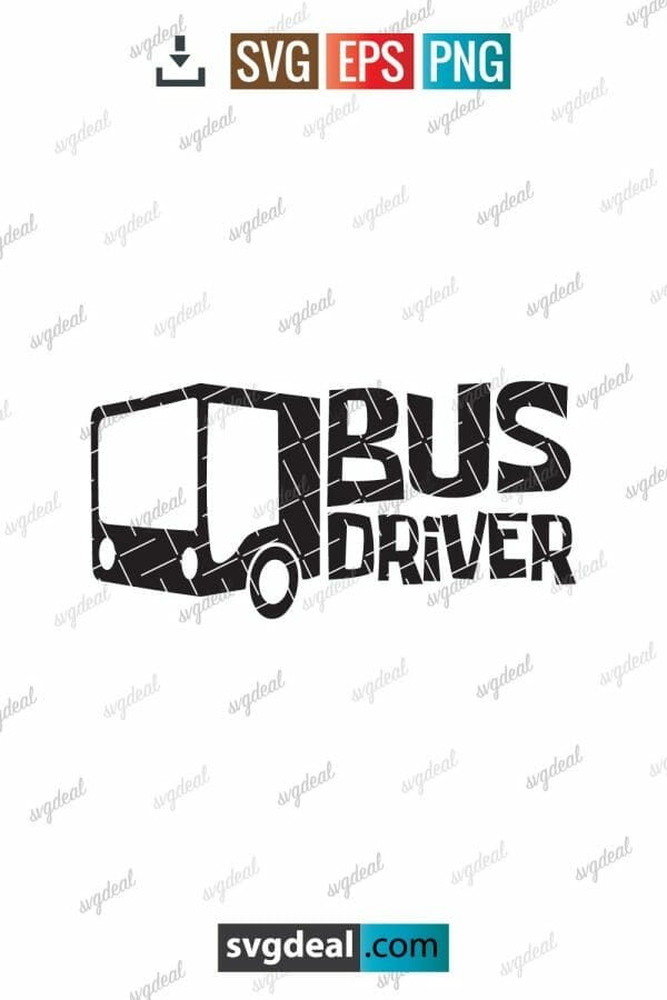 Bus Driver Svg