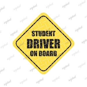 Student Driver Svg