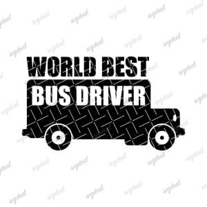 School Bus Driver Svg