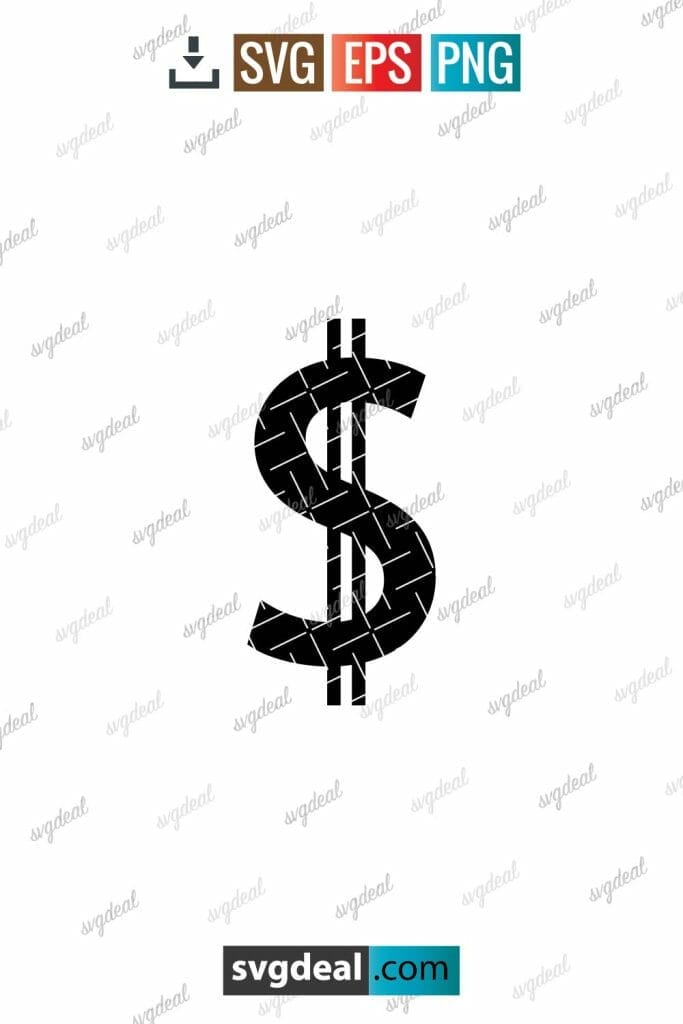 Free Dollar Sign Svg - SVGDeal.com