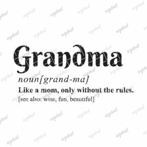 Grandma Definition Svg