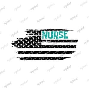 Nurse Flag Svg