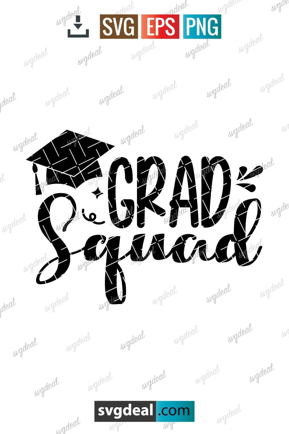 Grad Squad Svg
