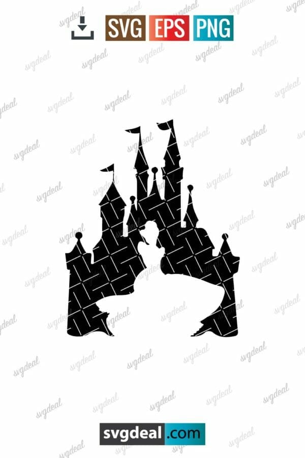 Cinderella Castle Svg