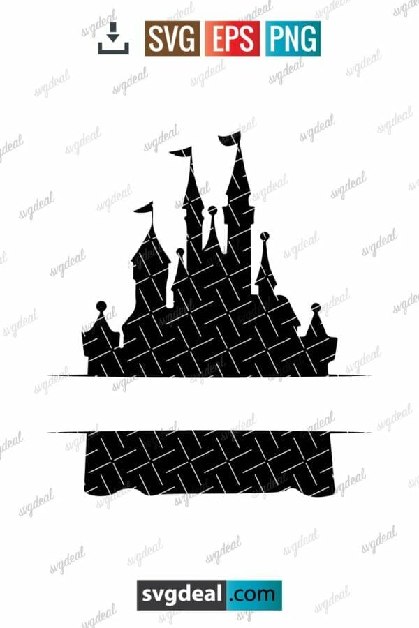 Disney World Castle Svg