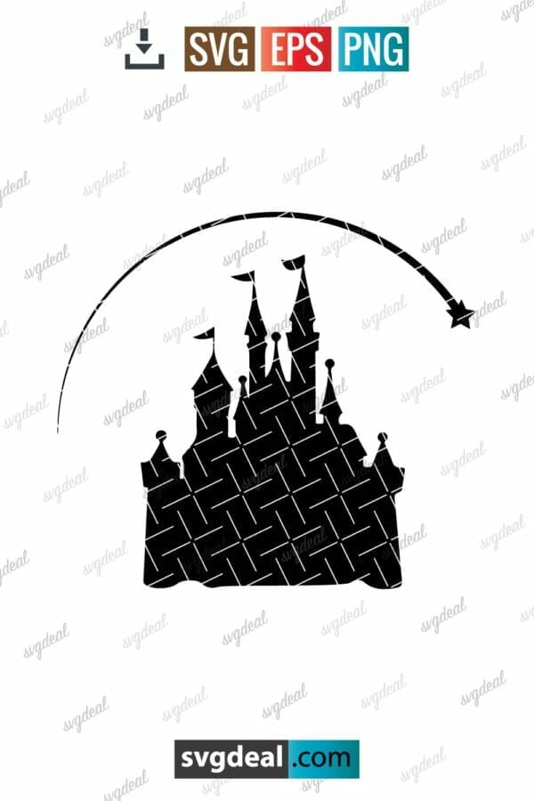 Magic Kingdom Castle Svg