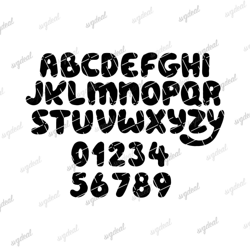 Bluey Font Svg