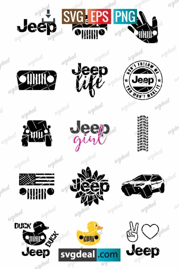 Jeep SVG Bundle