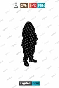 Free Hagrid Silhouette Svg - SVGDeal.com