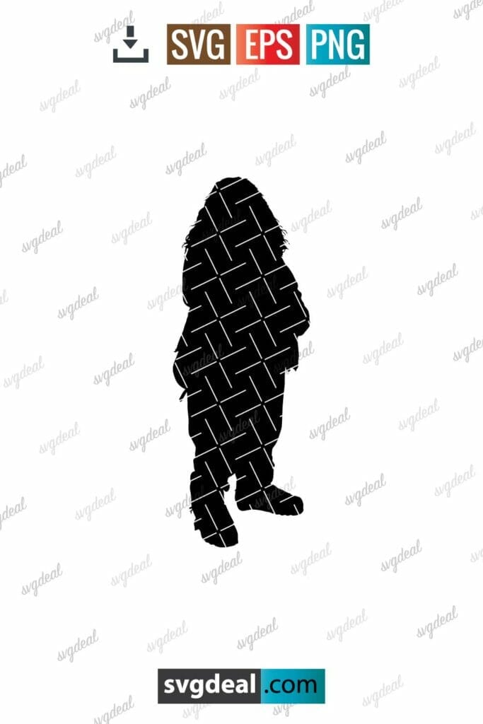 Hagrid Silhouette Svg - Free SVG Files