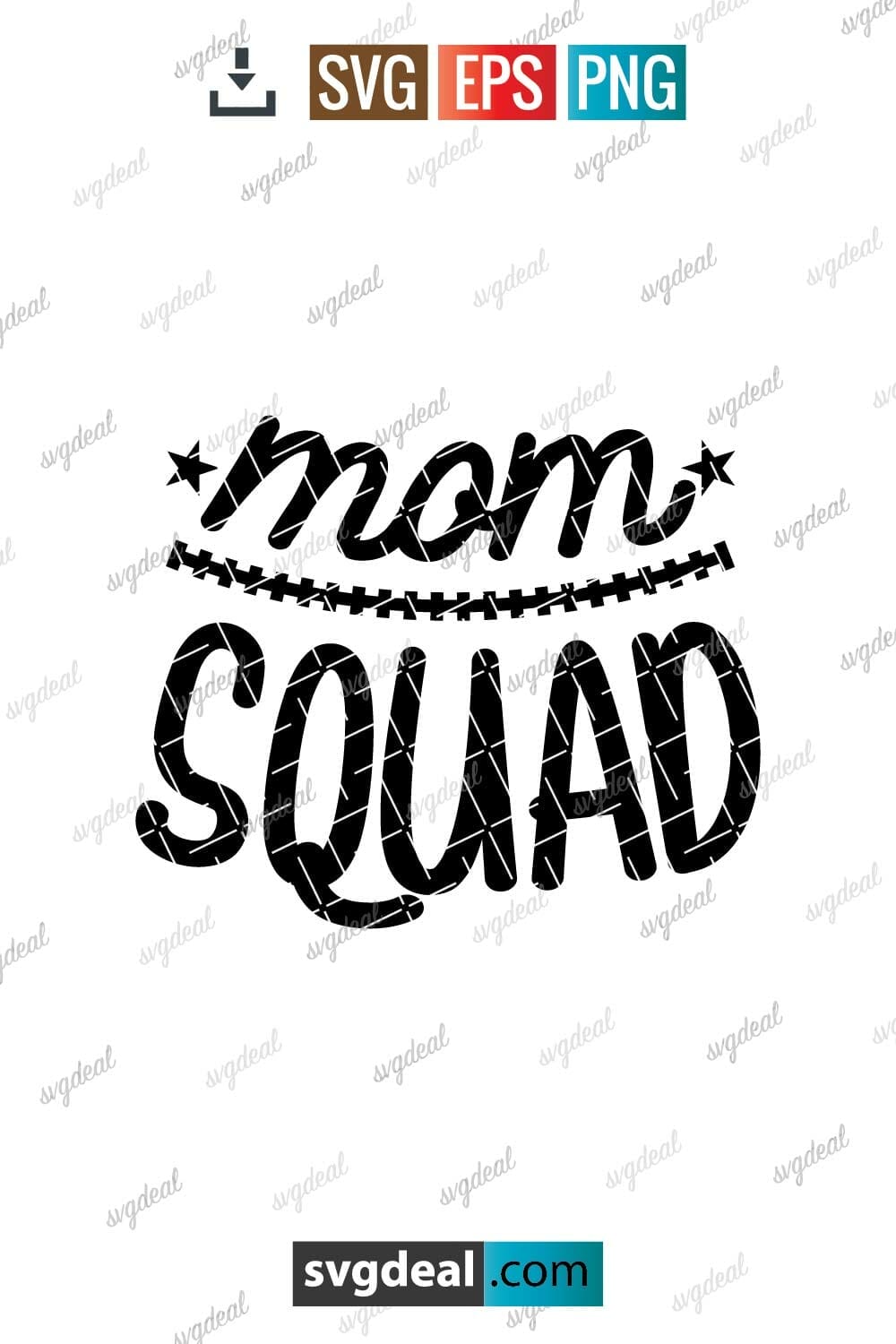 Mom Squad Svg