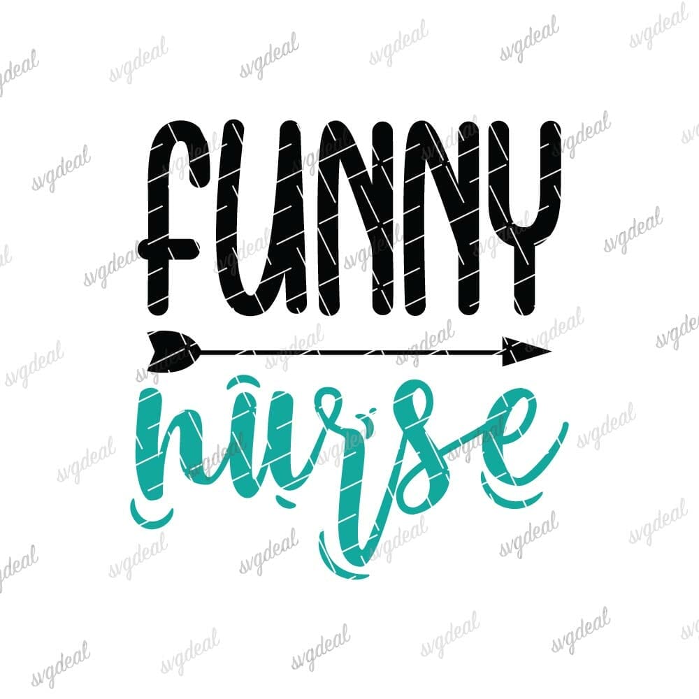 Funny Nurse Svg