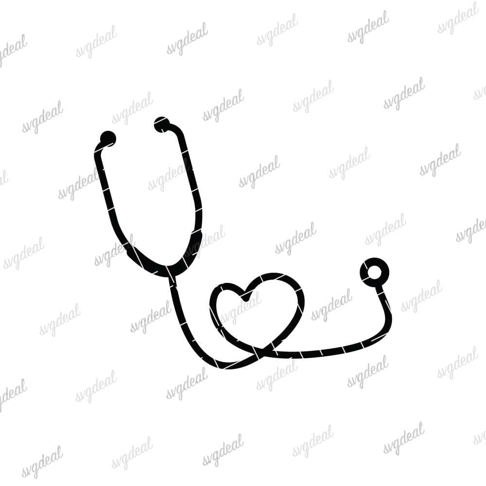 Cricut Stethoscope Svg