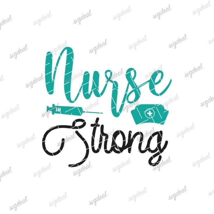 Nurse Strong Svg