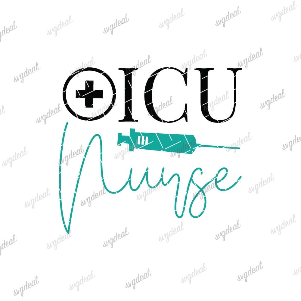 Icu Nurse Svg