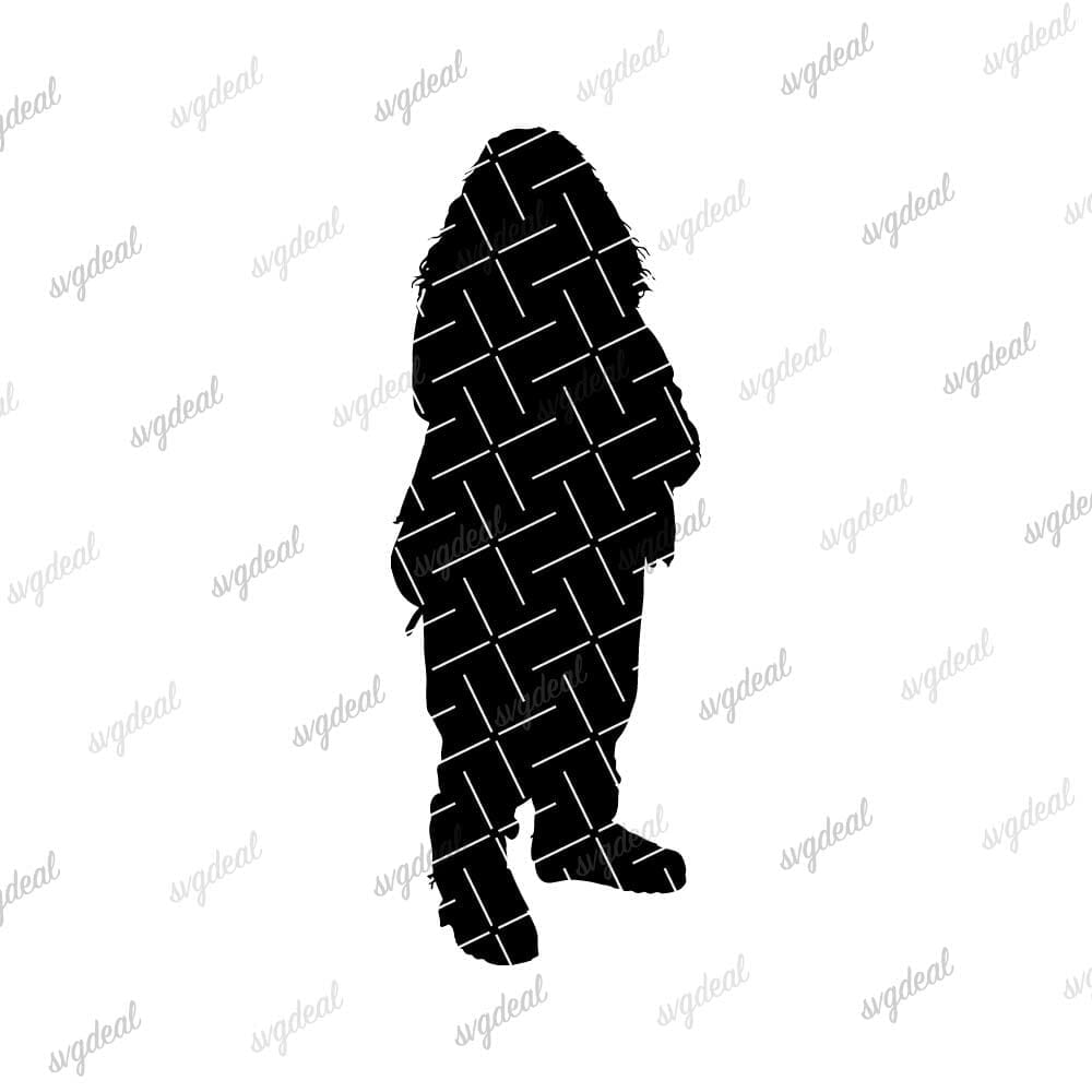 Hagrid Silhouette Svg