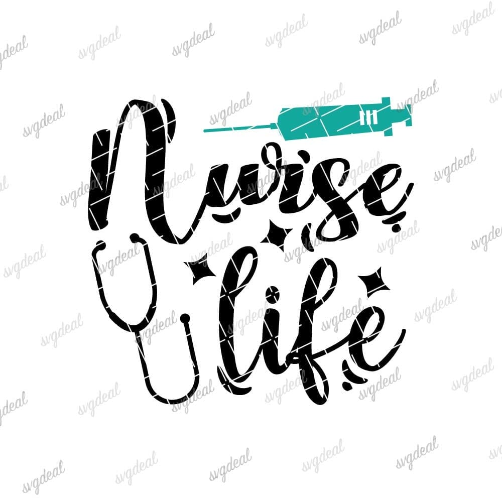 Nurse Life Svg Free