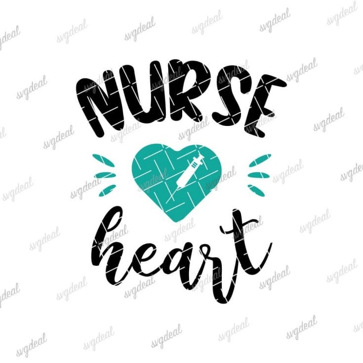 Nurse Heart Svg