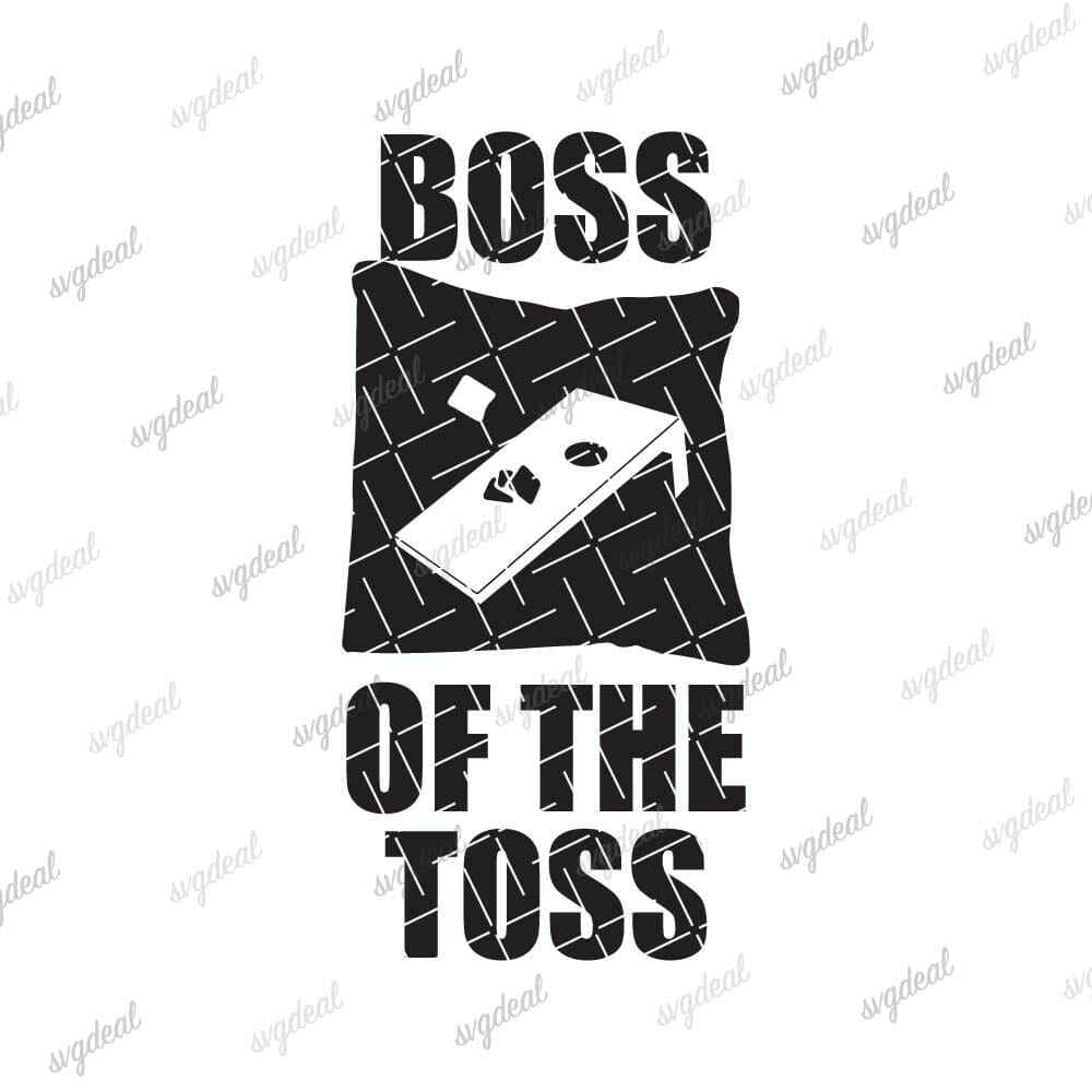 Boss of the Toss Svg