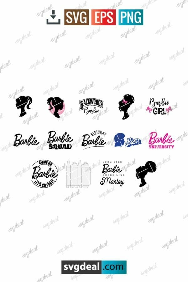 Barbie SVG Bundle